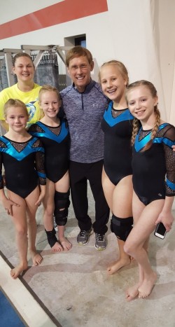 Xcel Gold State Meet 2016-2017 with Olympian Gymnast Bart Conner